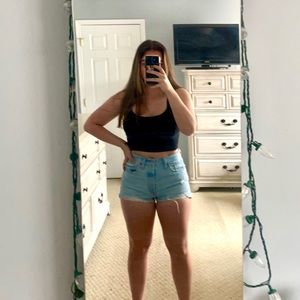 Hollister: Black top, Size M